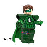 Single Super Hero Superboy Firestorm Captain Booster Cold Elektra Green Lantern Dark Archer building blocks toys for children