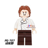 Single star wars super heroes marvel dc comics Yoda building blocks models bricks toys for children kits brinquedos menino