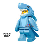 Single star wars super heroes marvel dc comics Yoda building blocks models bricks toys for children kits brinquedos menino
