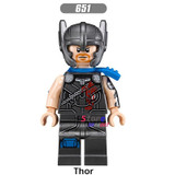 Single star wars super heroes Marvel comics Thor Ragnarok Volstagg Warriors building blocks models bricks toys for children kits