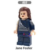 Single star wars super heroes Marvel comics Thor Ragnarok Volstagg Warriors building blocks models bricks toys for children kits