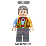 Single star wars super heroes Marvel comics Thor Ragnarok Volstagg Warriors building blocks models bricks toys for children kits