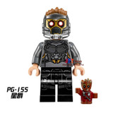 Single star wars super heroes building blocks Shark Suit Guy Collection Series model bricks toys for children brinquedos menino