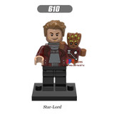 Single star wars super heroes building blocks Shark Suit Guy Collection Series model bricks toys for children brinquedos menino