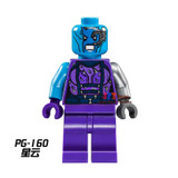 Single star wars super heroes building blocks Shark Suit Guy Collection Series model bricks toys for children brinquedos menino