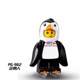 Single star wars super heroes building blocks Shark Suit Guy Collection Series model bricks toys for children brinquedos menino