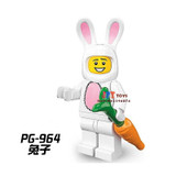 Single star wars super heroes building blocks Shark Suit Guy Collection Series model bricks toys for children brinquedos menino
