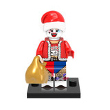 Single Space Batman Vixen Iron Spider-Man Ronald McDonald with Joker Face building blocks models bricks toys for children kits