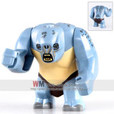 Single Sale XH654 Super Heroes Avengers Thor Ragnarok 76088 Hulk 7cm big size Blocks Model Bricks Children Gift Toys X0165
