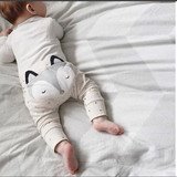 Spring Autumn Cute Baby Harem Pants Sport Loose Trousers Baby Boys Girls Fox Bottom Harem Pants Leggings Pants Trousers 0-24M