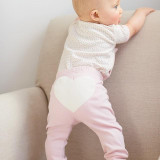 Spring Autumn Baby Boys Harem Pants 100% Cotton Good Quality Heart Pants Kids Casual Clothing Long Trousers Ruffle PP Pants DS19