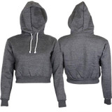 Spring Autumn 2017 Women Streetwear Long Sleeve Cropped Hoodie Sweatshirt Girls Loose Hooded Hoodies Sweatshirts