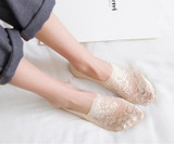 Spring and summer Women's socks new sneakers Socks female summer non - slip lace thin Ankle Womens Anti-slip Invisible socks