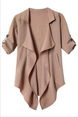 Spring and summer women's long section of the Korean loose thin coat tide Ms. Spring and Autumn thin coat length women dress