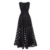 Sisjuly 2017 maxi summer plaid women dress new long organza day dress vestidos de festa satin fashion style black women dress