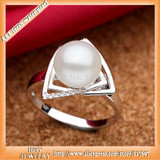 Sinya 925 sterling silver pearl Ring with 9-10mm natrual freshwater pearl Fine Jewelry wedding ring for women 2017 Hot sale