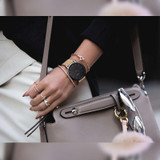 SINOBI New Fashion Black Womens Wrist Watches Leather Watchband Luxury Brand Simple Ladies Geneva Quartz Clocks relogio feminino