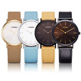 SINOBI New Fashion Black Womens Wrist Watches Leather Watchband Luxury Brand Simple Ladies Geneva Quartz Clocks relogio feminino