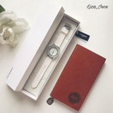 SINOBI Montre Femme 2017 Fashion Womens Crytal Wrist Watches White Watchbands Gifts for the New Year Ladies Geneva Quartz Clocks