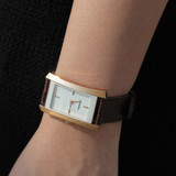 SINOBI Elegant Women's Square Golden Wrist Watches Leather Watchband Top Luxury Brand Ladies Geneva Quartz Clock 2017 Female New