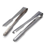 GSFY-5 x 5oz Sweet Scoops &amp; 5 x 5" Ice Tongs Wedding Candy Buffet Bar Stainless Set Silver