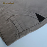 Groundnut Plus Size 2017 New Arrival Skinny Straight Leg Cotton Pants Men Casual Sweatpants Elastic Slim Fit Brand Trousers