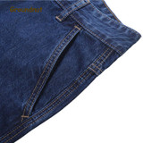 Groundnut Brand 100% Pure Cotton Business Straight Leg Long Jeans Men Summer Designer Clothes Denim Pants Male Casual Trousers