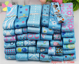 Grosgrain and satin Ribbon mixed Style/size randomly 12y/lot (1y/style)  D17020001