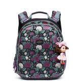 Grizzly School Bags For Girls Cartoon Cat Geometric Flower Prints Children School Backpacks Nylon Waterproof Orthopedic Backpack