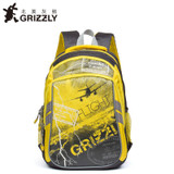 GRIZZLY Russia Kids Cartoon Bags Children Schoolbags for Boys Orthopedic Waterproof Backpacks Primary School Bags for Grade 1-4