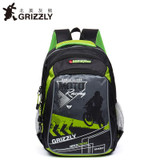 GRIZZLY Russia Kids Cartoon Bags Children Schoolbags for Boys Orthopedic Waterproof Backpacks Primary School Bags for Grade 1-4