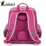 GRIZZLY 2017 NEW Russia Kids Backpack Cute Cartoon School Bags Orthopedic Waterproof Children Primary School for Girls Grade 1-4
