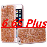 Gold Bling Paillette Sequin Skin Case For iPhone 7 Soft TPU Phone Cases For iPhone 6 6s Plus 5 5S SE Back Cover For iPhone 6 6S