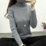 Gogoyouth Winter Sweater Women Turtleneck 2018 Long Sleeve Knitted Jersey Jumper Tops Tricot Women Sweater And Pullover Female