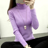 Gogoyouth Winter Sweater Women Turtleneck 2018 Long Sleeve Knitted Jersey Jumper Tops Tricot Women Sweater And Pullover Female