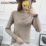 Gogoyouth Turtleneck Sweater Women 2018 Autumn Winter Knitted Women Sweater And Pullover Female Jumper Tricot Pull Femme Tops