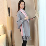Gogoyouth Tassel Long Cardigan Female 2017 Autumn Tricot Sweater Women Jacket Knitted Cape Poncho Women Winter Top Jumper Kimono