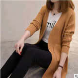 Gogoyouth Knitted Long Cardigan Women 2018 Spring Autumn Sweater Women Long Sleeve Cardigan Female Fashion Jacket Winter Tops Gogoyouth Knitted Long Cardigan Women 2018 Spring Autumn Sweater Women Long Sleeve Cardigan Female Fashion Jacket Winter Tops