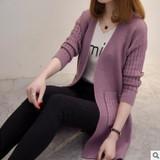 Gogoyouth Knitted Long Cardigan Women 2018 Spring Autumn Sweater Women Long Sleeve Cardigan Female Fashion Jacket Winter Tops Gogoyouth Knitted Long Cardigan Women 2018 Spring Autumn Sweater Women Long Sleeve Cardigan Female Fashion Jacket Winter Tops