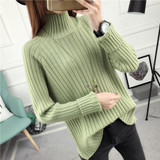 Gogoyouth 2018 Long Sleeve Autumn Winter Sweater Women Turtleneck Ladies Pullover Female Tricot Jersey Jumper Tops Pull Femme