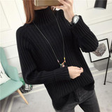 Gogoyouth 2018 Long Sleeve Autumn Winter Sweater Women Turtleneck Ladies Pullover Female Tricot Jersey Jumper Tops Pull Femme