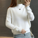 Gogoyouth 2018 Autumn Fashion Ladies Pullover Female Tricot Women Turtleneck Jersey Jumper Winter Sweater Women Top Pull Femme
