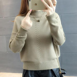 Gogoyouth 2018 Autumn Fashion Ladies Pullover Female Tricot Women Turtleneck Jersey Jumper Winter Sweater Women Top Pull Femme