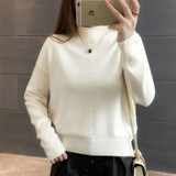 Gogoyouth 2018 Autumn Fashion Ladies Pullover Female Tricot Women Turtleneck Jersey Jumper Winter Sweater Women Top Pull Femme
