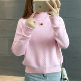 Gogoyouth 2018 Autumn Fashion Ladies Pullover Female Tricot Women Turtleneck Jersey Jumper Winter Sweater Women Top Pull Femme