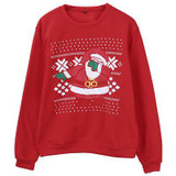 Gogoboi 2017 Xmas Sweaters Ugly Christmas Sweater Couple Matching Clothes Unisex Outfits for Lovers Women Men Autumn Winter NEW