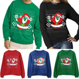 Gogoboi 2017 Xmas Sweaters Ugly Christmas Sweater Couple Matching Clothes Unisex Outfits for Lovers Women Men Autumn Winter NEW