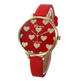 Gofuly women watches stylish Love Heart Dress watch fashion casual watch leather women wristwatch women dress watch Reloj Mujer
