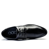 GOG men leather shoes elevator shoes 8cm genuine leather mens formal shoes mens oxfords mens classic shoes oxford men