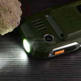 GOFLY F7000 big Sound dustproof  torch FM radio 6800mAh long standby power bank phone shockproof rugged cell mobile phone P069